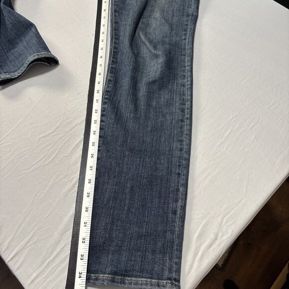 DSTLD Men's 32X34 Skinny Slim Jeans Medium Wash Urban Streetwear Classic Rocker - Picture 10 of 10